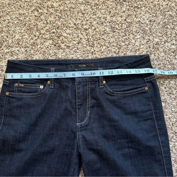 Joe's Jeans The Muse Mid Rise Women’s Flare  Leg Dark Blue Denim Jeans Size 31 - Picture 8 of 11